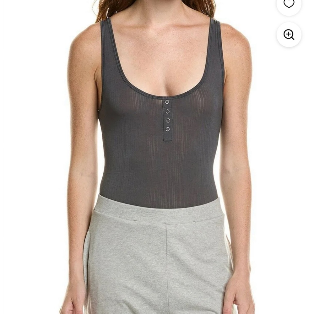 IVL Basic Grey Bodysuit NWT